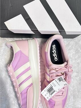 Adidas Run 70's 2.0 Pink 6.5J (Fits Women 7.5-8) New with Tags